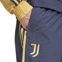 adidas Juventus Culturewear Trainingsjack Woven 2024-2025 Geel Donkerblauw