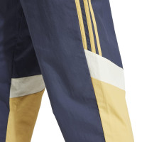 adidas Juventus Culturewear Survêtement Woven Full-Zip 2024-2025 Bleu Foncé Jaune