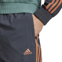 adidas Bayern Munich Culturewear Survêtement Woven Full-Zip 2024-2025 Gris Orange Mauve