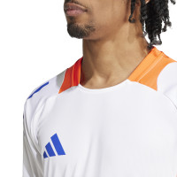 Kit d'entraînement adidas Tiro 24 blanc orange bleu