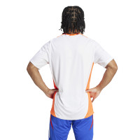 Kit d'entraînement adidas Tiro 24 blanc orange bleu