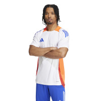 Kit d'entraînement adidas Tiro 24 blanc orange bleu