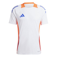 Kit d'entraînement adidas Tiro 24 blanc orange bleu