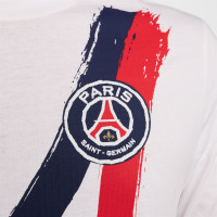 Nike Paris Saint-Germain Iconic Ensemble Woven 2024-2025 Blanc Bleu Foncé Rouge