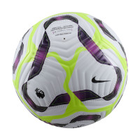 Nike Premier League Flight Ballon de Foot Taille 5 2024-2025 Blanc Mauve Noir Rose