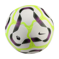 Nike Premier League Pitch Ballon de Foot 2024-2025 Blanc Vert Mauve Noir