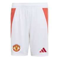 adidas Manchester United Short Domicile 2024-2025 Enfants