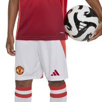 adidas Manchester United Short Domicile 2024-2025 Enfants