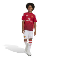 adidas Manchester United Short Domicile 2024-2025 Enfants