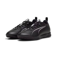 PUMA Ultra 5 Play Chaussures de Foot en Salle (IN) Enfants Noir Blanc