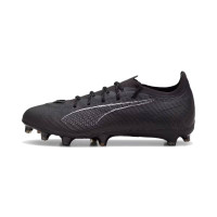 PUMA Ultra 5 Pro Gazon Naturel Chaussures de Foot (FG) Noir Blanc