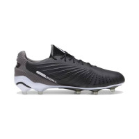 PUMA King Ultimate Gazon Naturel Gazon Artificiel Chaussures de Foot (MG) Noir Blanc Gris