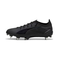 PUMA Ultra 5 Ultimate IJzeren-Nop Voetbalschoenen (SG) Zwart Wit