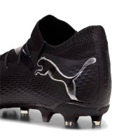 PUMA Future 7 Pro Gazon Naturel Gazon Artificiel Chaussures de Foot (MG) Noir Blanc