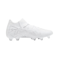 PUMA Future 7 Ultimate Gazon Naturel Gazon Artificiel Chaussures de Foot (MG) Blanc Argenté