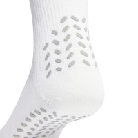 Chaussettes adidas Football Light Grip blanches et noires