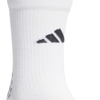 Chaussettes adidas Football Light Grip blanches et noires