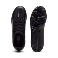 PUMA Ultra 5 Match Gazon Naturel Chaussures de Foot (MG) Enfants Noir Blanc