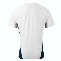 PUMA Olympique Marseille Maillot d'Entraînement 2024-2025 Blanc Bleu Foncé