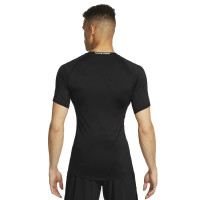 Sous-maillot à manches courtes Nike Pro noir