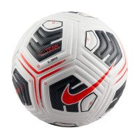 Football d'équipe Nike Academy Plus, blanc, noir, rouge vif