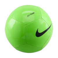 Ballon de football d'équipe Nike Pitch vert noir