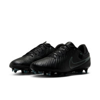 Nike Tiempo Legend 10 Academy Gazon Naturel Gazon Artificiel Chaussures de Foot (MG) Noir Vert Foncé