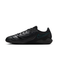 Nike Tiempo Legend 10 Academy Chaussures de Foot en Salle (IN) Noir Vert Foncé