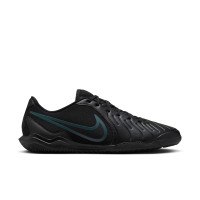 Nike Tiempo Legend 10 Club Chaussures de Foot en Salle (IN) Noir Vert Foncé