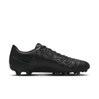 Nike Tiempo Legend 10 Club Gazon Naturel Gazon Artificiel Chaussures de Foot (MG) Noir Vert Foncé