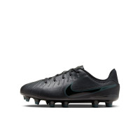 Nike Tiempo Legend 10 Academy Gras / Kunstgras Voetbalschoenen (MG) Kids Zwart Donkergroen