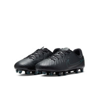 Nike Tiempo Legend 10 Academy Gazon Naturel Gazon Artificiel Chaussures de Foot (MG) Enfants Noir Vert Foncé