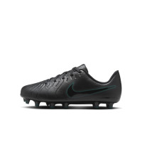 Nike Tiempo Legend 10 Club Gazon Naturel Gazon Artificiel Chaussures de Foot (MG) Enfants Noir Vert Foncé