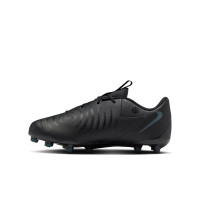 Nike Phantom GX II Academy Gazon Naturel Gazon Artificiel (MG) Enfants Noir Vert Foncé