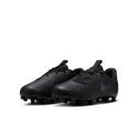 Nike Phantom GX II Academy Gazon Naturel Gazon Artificiel (MG) Enfants Noir Vert Foncé