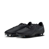 Nike Phantom GX II Academy Gras / Kunstgras Voetbalschoenen (MG) Zwart Donkergroen