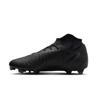 Nike Phantom Luna II Academy Gras / Kunstgras Voetbalschoenen (MG) Zwart Donkergroen