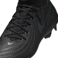 Nike Phantom Luna II Academy Gras / Kunstgras Voetbalschoenen (MG) Zwart Donkergroen