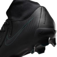 Nike Phantom Luna II Academy Gras / Kunstgras Voetbalschoenen (MG) Zwart Donkergroen