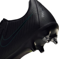 Nike Phantom GX II Academy Crampons Vissés Chaussures de Foot (SG) Anti-Clog Noir Vert Foncé