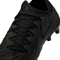 Nike Phantom GX II Elite Gazon Artificiel Chaussures de Foot (AG) Noir Vert Foncé