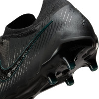 Nike Phantom GX II Elite Gazon Artificiel Chaussures de Foot (AG) Noir Vert Foncé