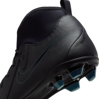 Nike Phantom Luna II Club Gazon Naturel Gazon Artificiel Chaussures de Foot (MG) Noir Vert Foncé