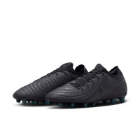 Nike Phantom GX II Pro Gazon Artificiel Chaussures de Foot (AG) Noir Vert Foncé