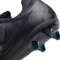 Nike Phantom GX II Pro Gazon Artificiel Chaussures de Foot (AG) Noir Vert Foncé