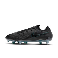 Nike Phantom GX II Elite IJzeren-Nop Voetbalschoenen (SG) Anti-Clog Zwart Donkergroen