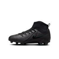 Nike Phantom Luna II Club Gazon Naturel Gazon Artificiel Chaussures de Foot (MG) Enfants Noir Vert Foncé