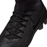 Nike Phantom Luna II Club Gazon Naturel Gazon Artificiel Chaussures de Foot (MG) Enfants Noir Vert Foncé