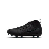 Nike Phantom Luna II Academy Gazon Naturel Gazon Artificiel Chaussures de Foot (MG) Enfants Noir Vert Foncé