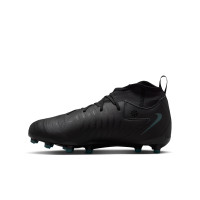 Nike Phantom Luna II Academy Gazon Naturel Gazon Artificiel Chaussures de Foot (MG) Enfants Noir Vert Foncé